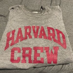 HARVARD CREW SWEATSHIRT!
